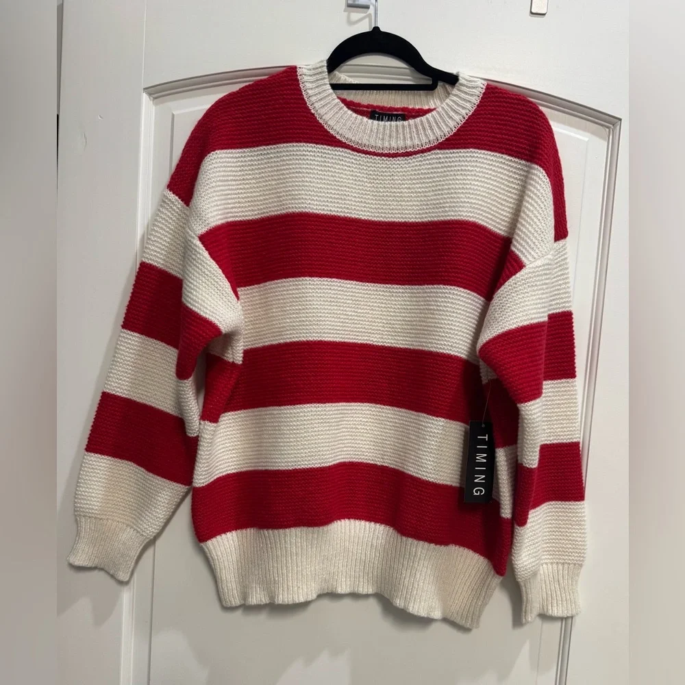 Holly Stripe Knit Sweater - Picture 2 of 3